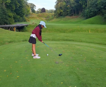 My favourite thing about golf is that my daughter loves it as much as I do