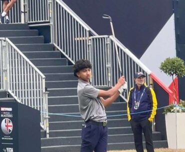 Daniel Agapito of Sudbrook Moor Golf Club returns to the Belfry for the Nick Faldo British Masters