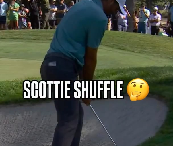 Scottie shuffling another level 😅