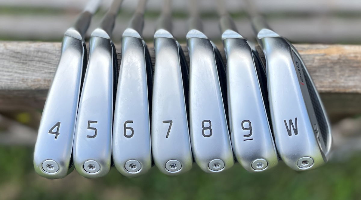 Ping i240 irons Sole view
