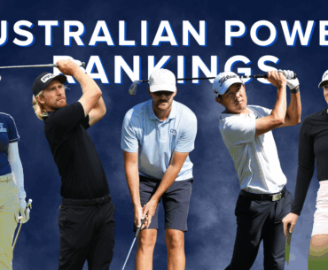 Australian Golf Power Rankings September 3