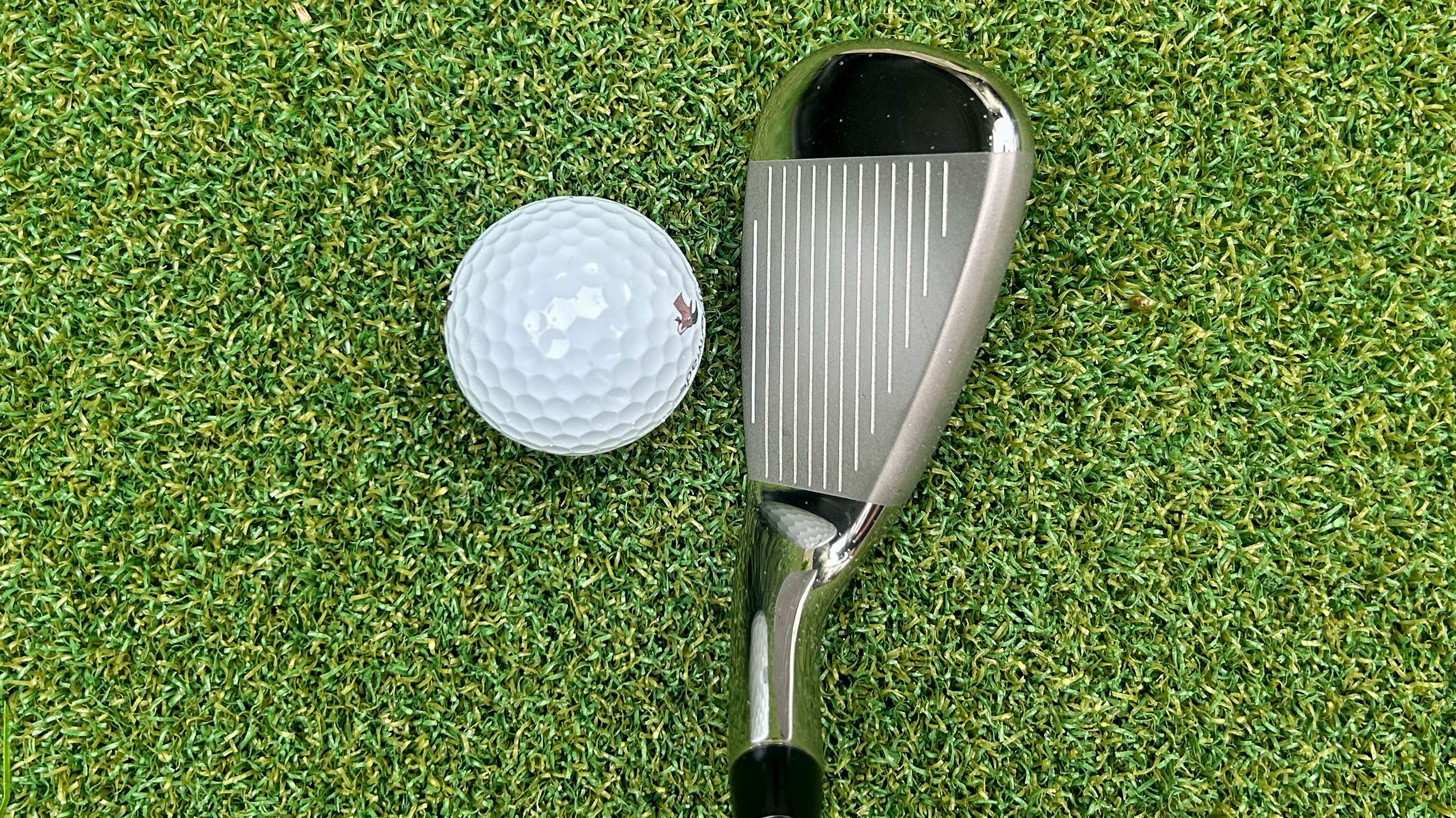 Photo of the pitching wedge in the Cobra Baffler hybrid iron set