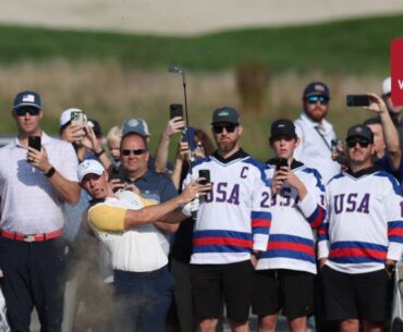 Watch: Rory McIlroy booed at Bethpage but Justin Rose confident belligerent Irishman can handle potential ‘blowback’