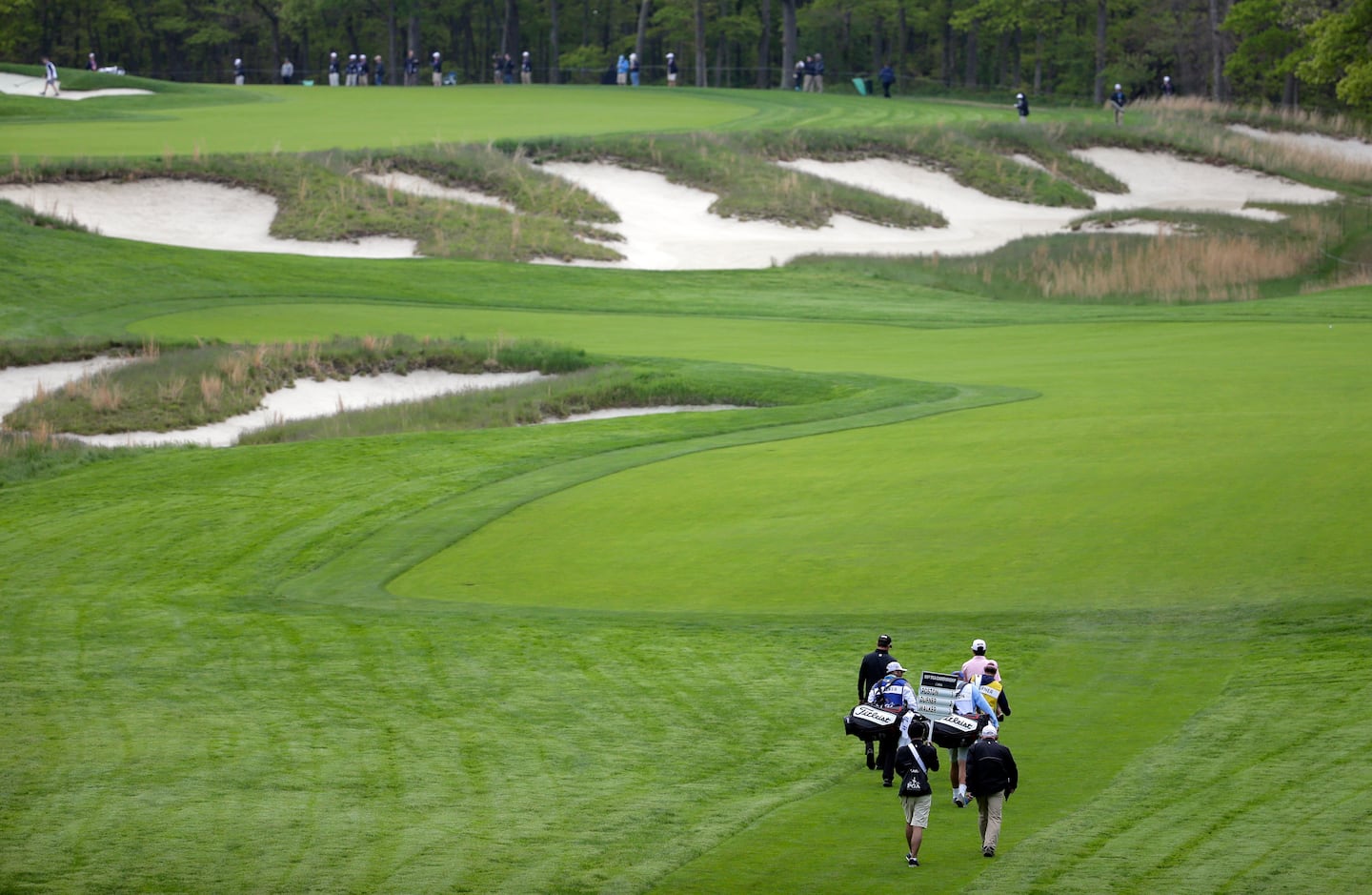 Bethpage Black's fourth hole is one of its toughest.