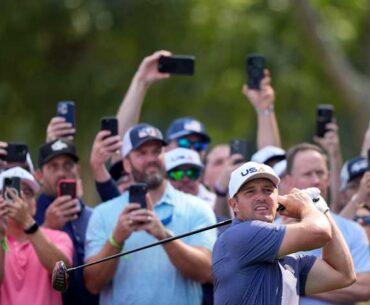 Bryson DeChambeau in the opening group with fiery Jon Rahm