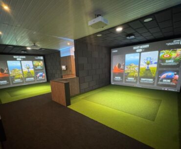 The interior of Chip Golf Studio in Ketley, Telford