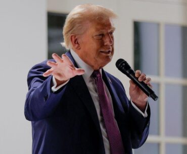 US President Donald Trump