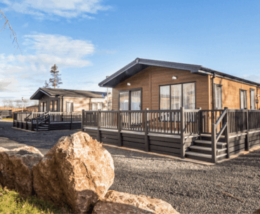 Our Borders caravan staycation with hot tub and golf course was perfect for the whole family including man's best friend