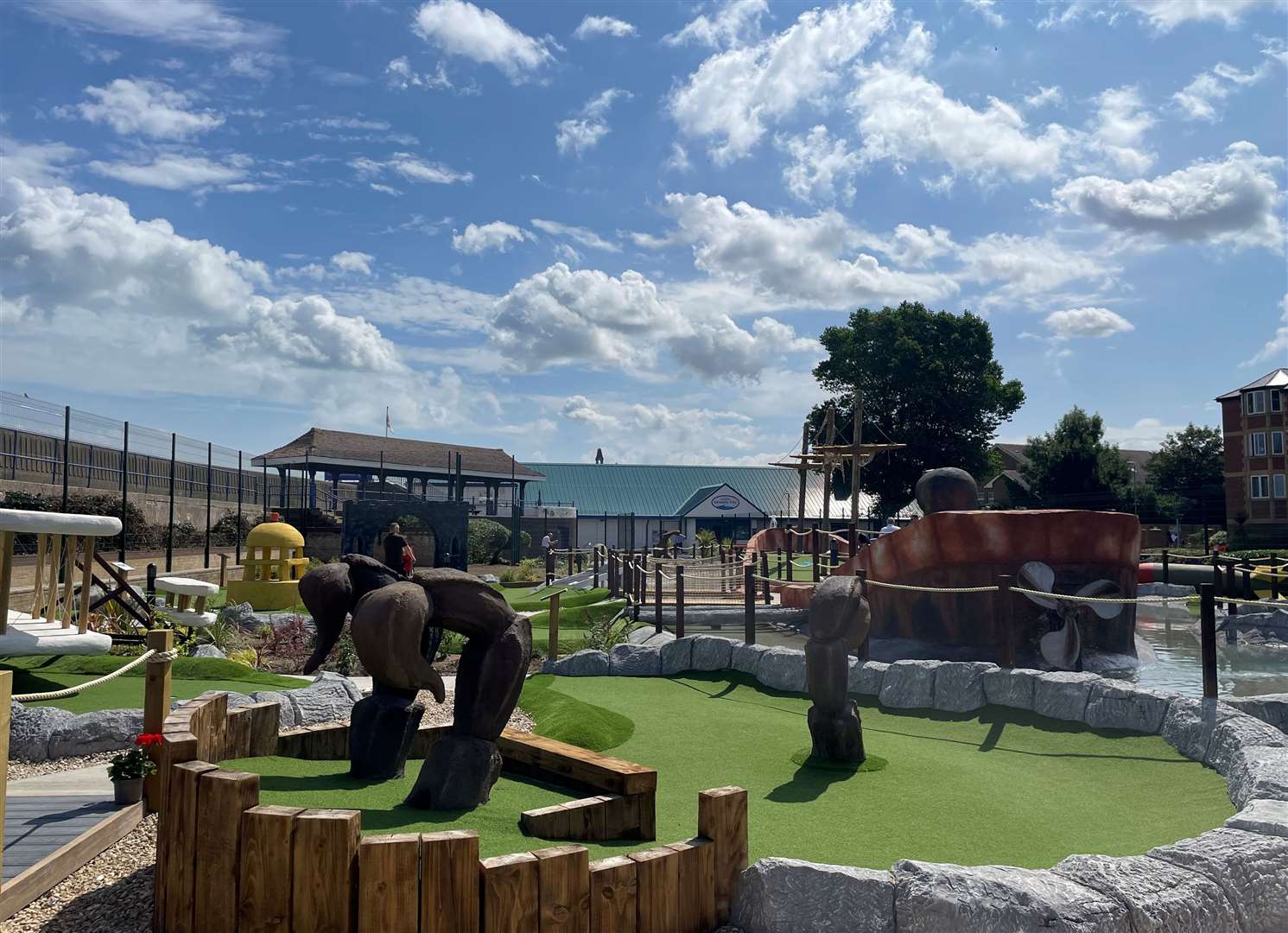 Sheerness Shipwreck Adventure Golf Course has been visited by thousands of people. Picture: Joe Crossley