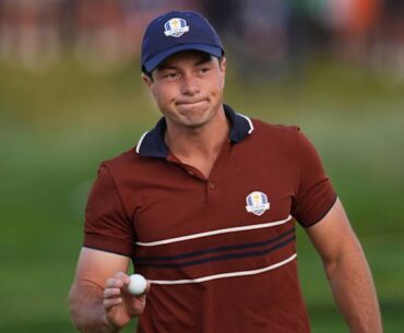 Viktor Hovland out of Ryder Cup singles with injury. Harris English has to sit