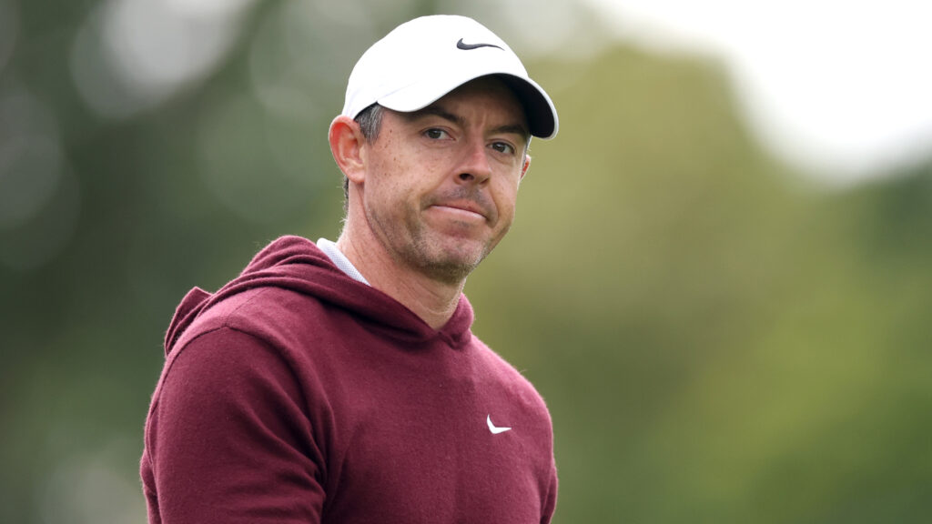 Rory McIlroy at the Irish Open
