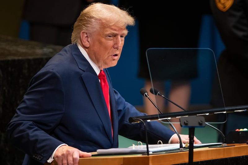 Donald Trump (Angelina Katsanis/AP)