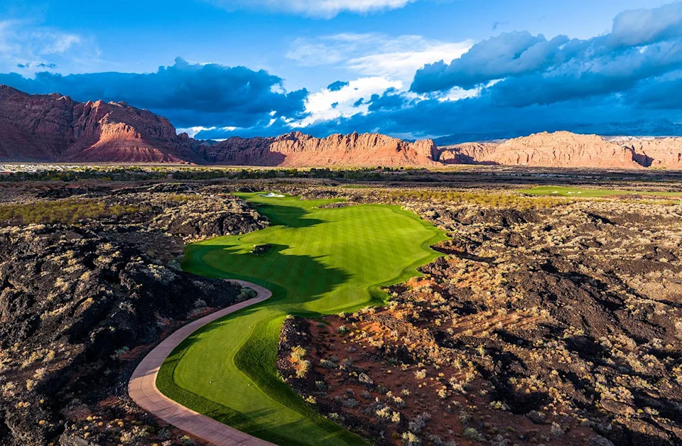 The Tom Weiskopf/Phil Smith-designed Black Desert Resort Golf Course opened in May of 2023 in Ivins, Utah. (Courtesy of Black Desert Golf Club/Brian Oar)