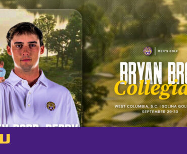 Men’s Golf Heads to West Columbia for Bryan Bros Collegiate – LSU