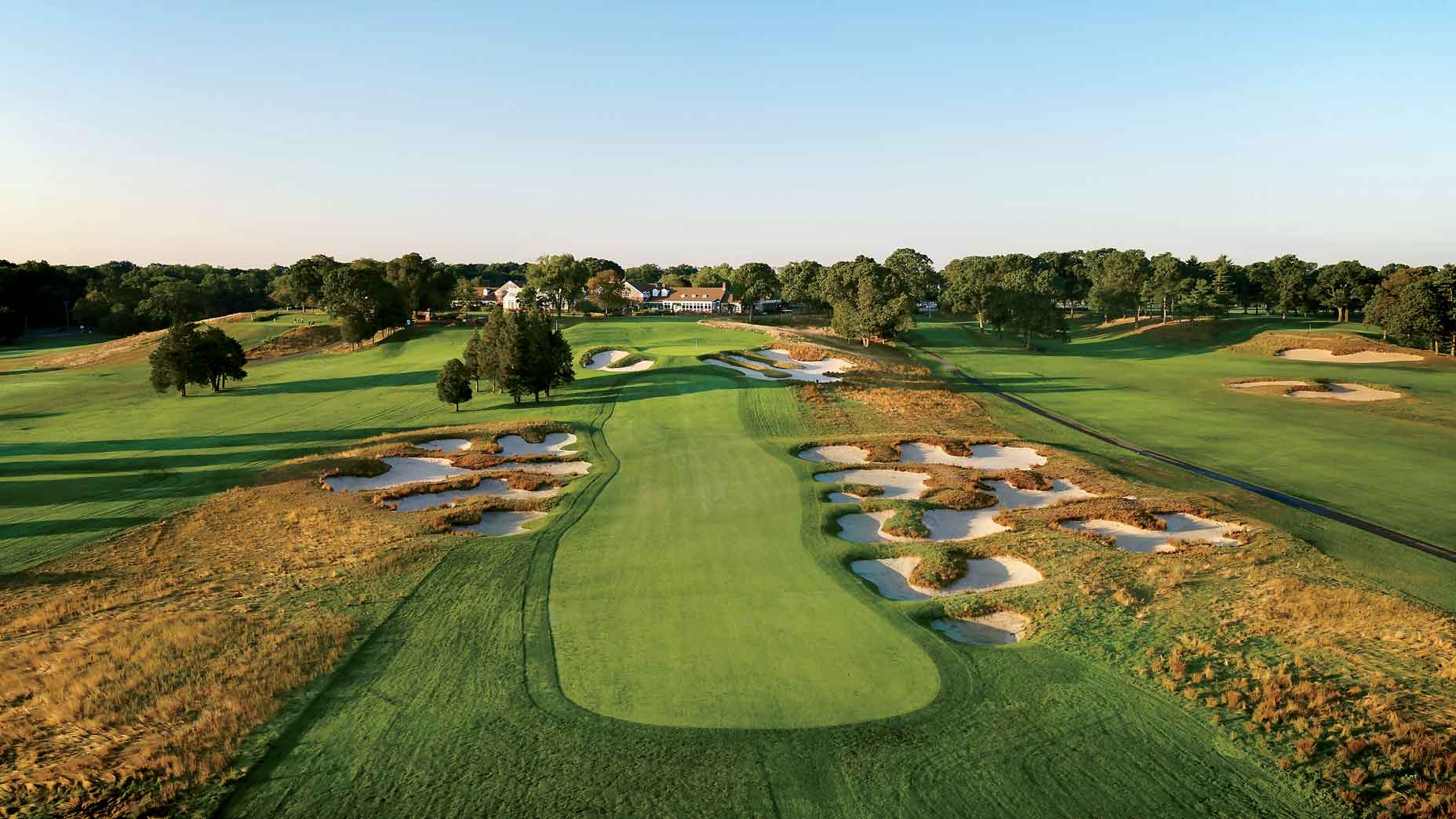 Keegan Bradley played Bethpage all the time in college. But he didn't often make it to the iconic 18th.
