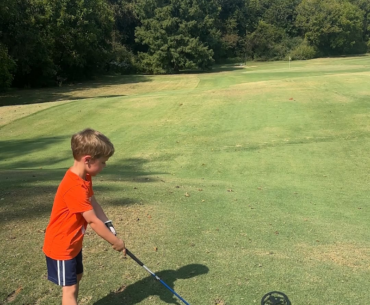 4 Year old Hits First Hole-In-One