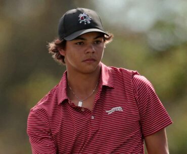 Charlie Woods makes ace at Junior Players Championship