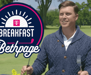Colin Jost on Ryder Cup Morning Show Breakfast at Bethpage