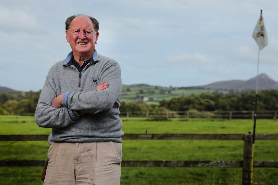 Eamonn Darcy: ‘It would have  been so easy to fresh air it. But I was very calm. No twitching.’ Photo: Gerry Mooney