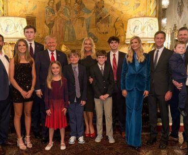 Elon Musk in Donald Trump family victory photo, sparks buzz of family status