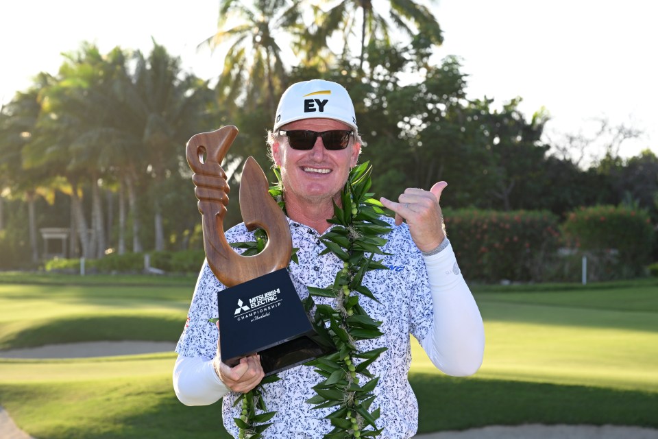 Els is a seven-time winner on the PGA Tour Champions, which is open to golfers aged 50 and over