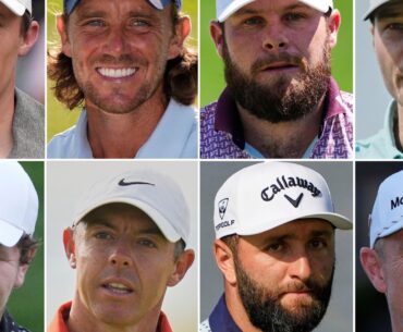 What ball does each elite star use on the golf course?