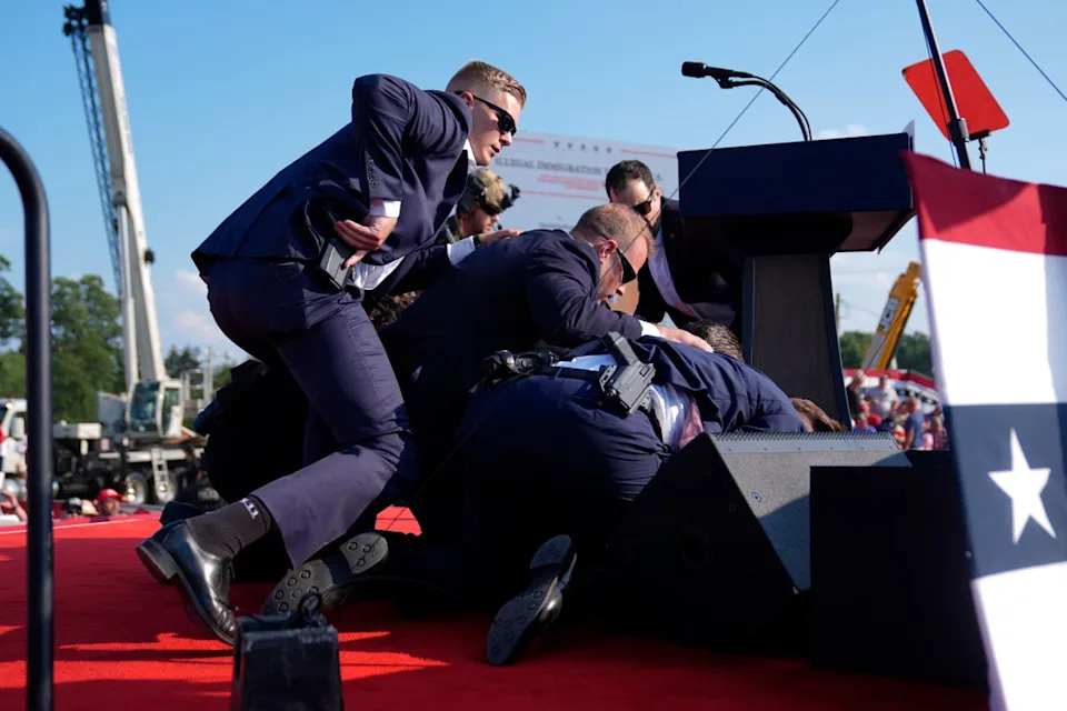 President Trump faced multiple apparent assassination attempts on the campaign trail (AP)