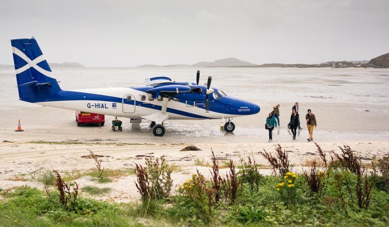 From beaches to golf courses: The world’s most unusual airport runways