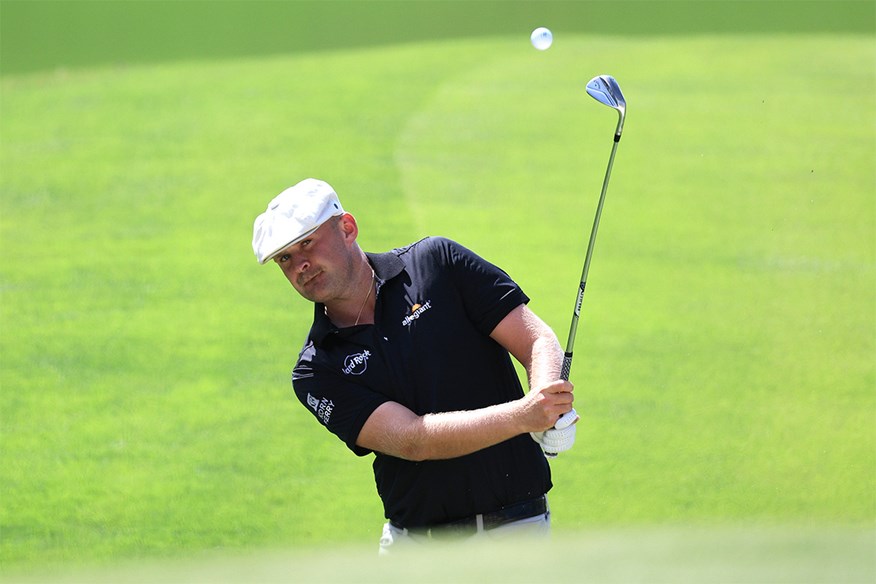 Harry Hall uses his Callaway Jaws Raw lob wedge