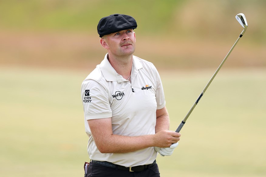 Harry Hall uses his Callaway Apex MB irons in The Open at Royal Portrush
