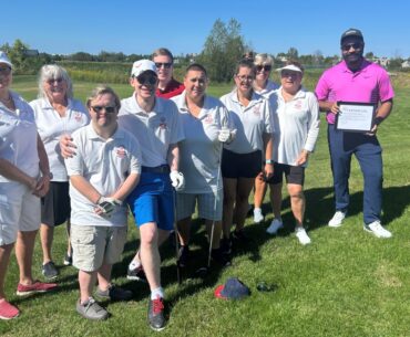 Special Olympics golf team hits final tee-off of the season with gratitude