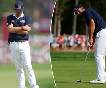 Ryder Cup nightmare continues for Team USA in ugly start to Day 2