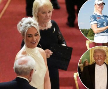 Charley Hull reveals details of conversation with Trump at state dinner