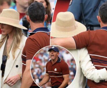 Ryder Cup fan 'threw a drink' at Rory McIlroy and wife Erica in ugly scene