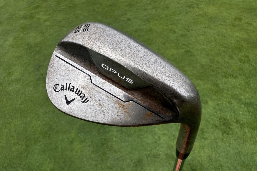 Nicolai Hojgaard"s Callaway Opus 56° wedge