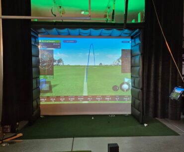 DIY stowable garage sim
