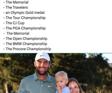 “In his 16 months of life, seen his dad win all these” 😳