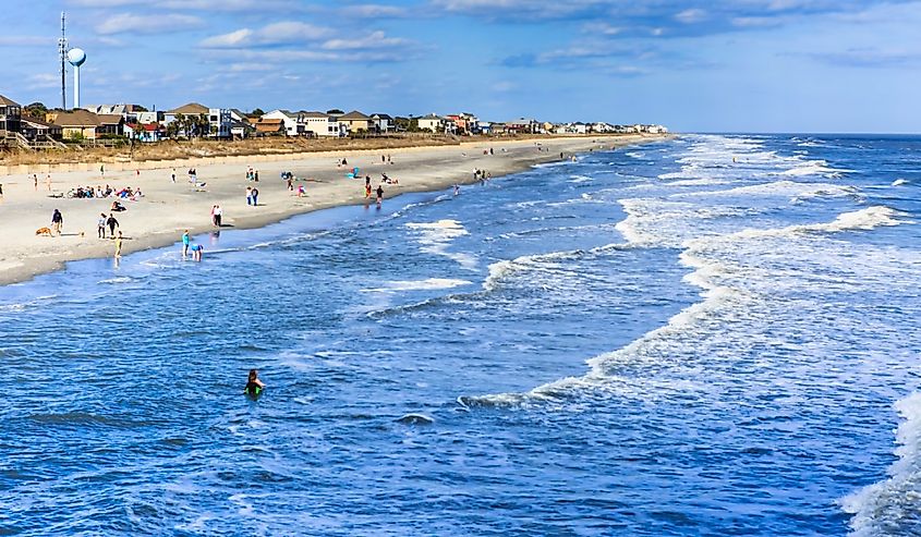 Folly Beach, also known as the 