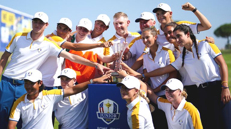 Junior Ryder Cup, golf (PA images)