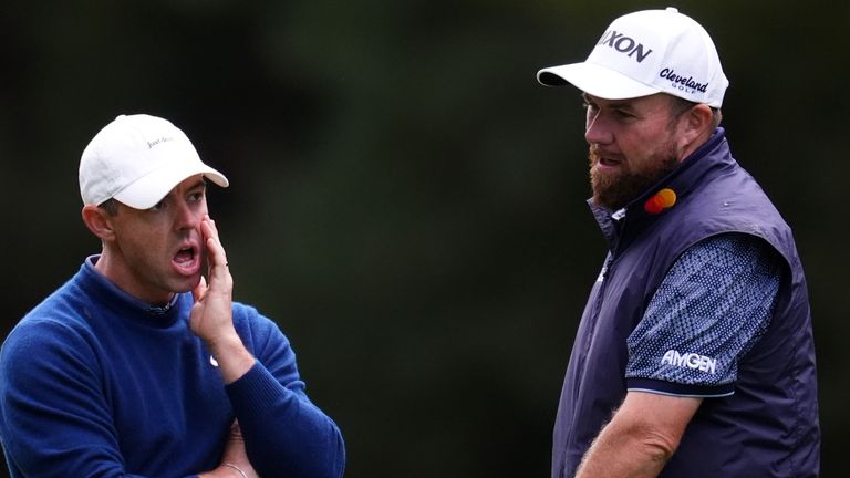 Rory McIlroy, Shane Lowry, BMW PGA Champs 