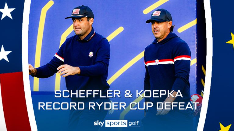 BROOKS KOEPKA AND SCOTTIE SCHEFFLER