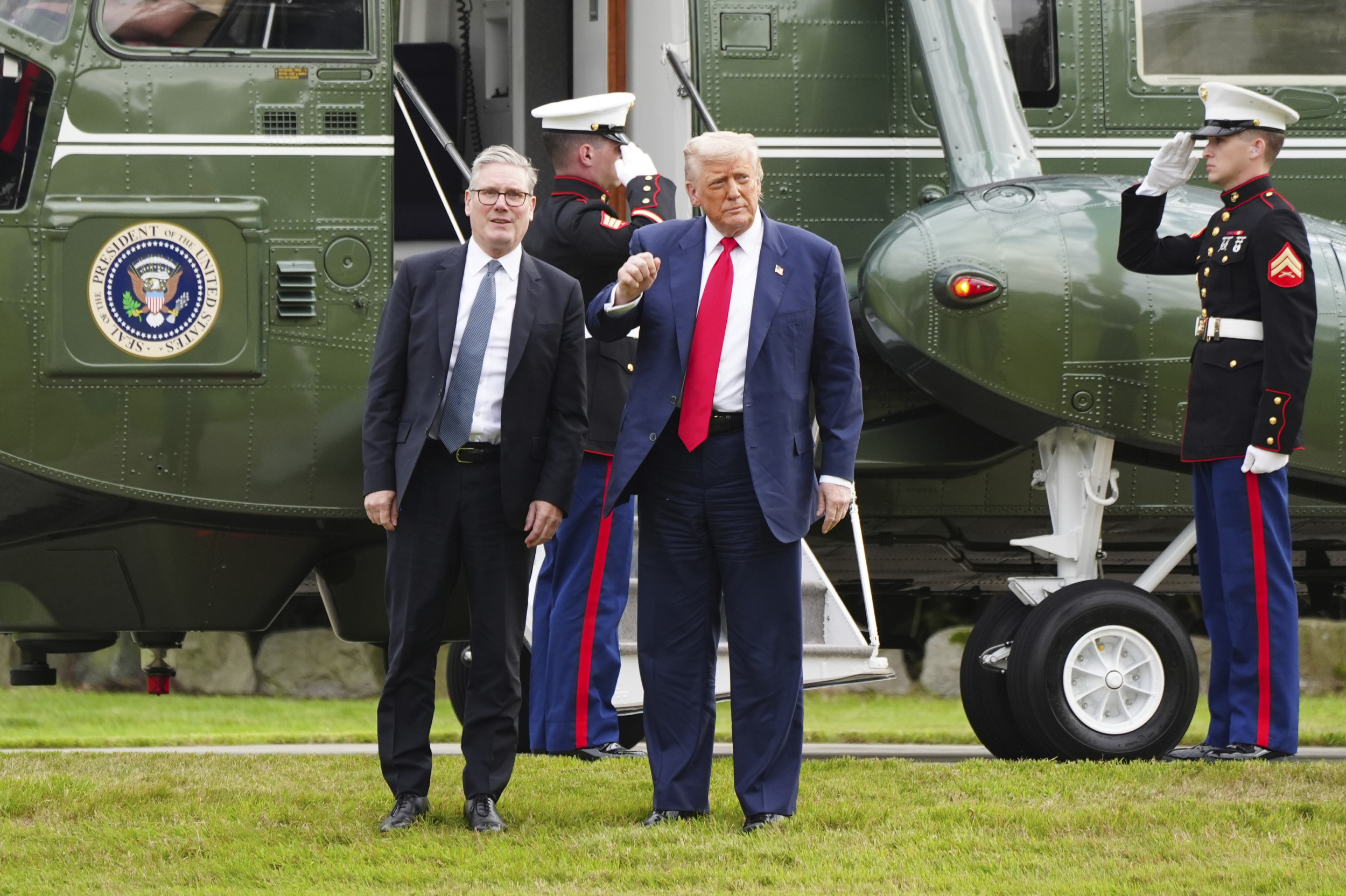 Starmer and Trump