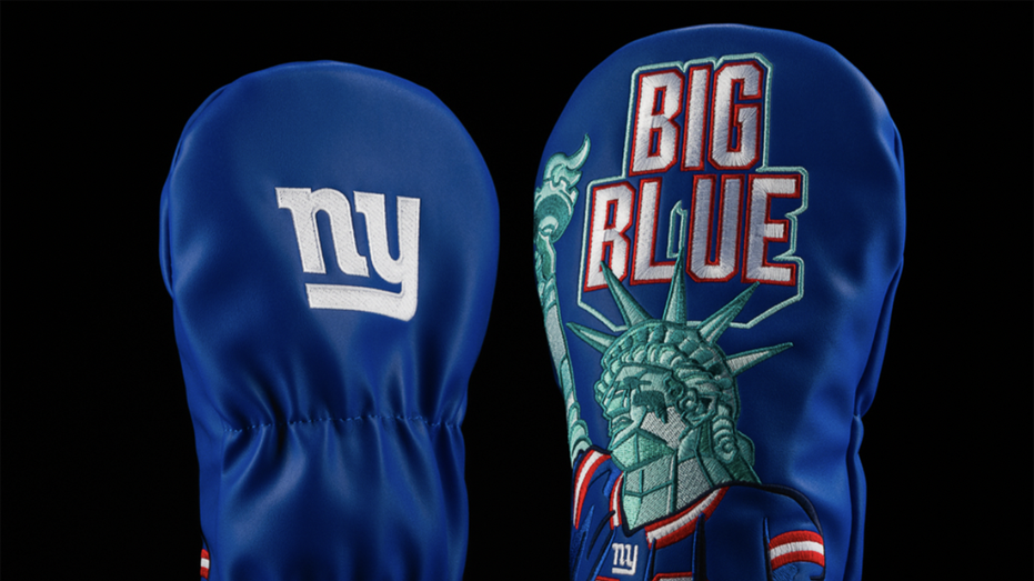 New York Giants headcover from Swag Golf