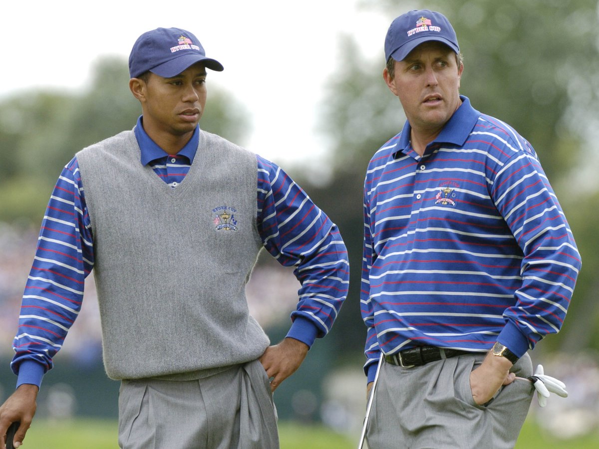 tiger woods phil mickelson ryder cup 2004