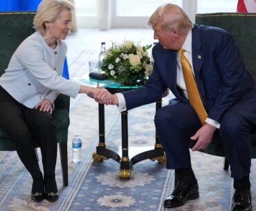 Europeans crafting "precise plans" for post-war Ukraine deployments, with Trump's backing, EU leader says