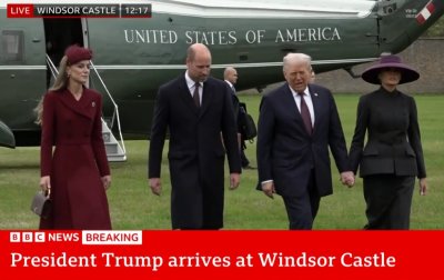 Trump William Catherine Windsor