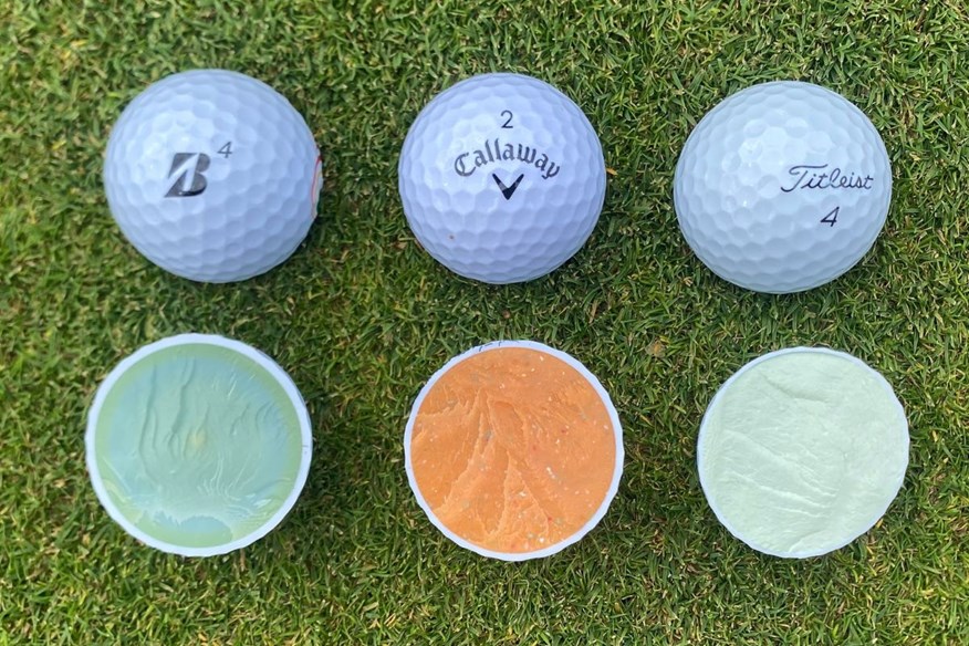 Best two-piece golf balls cut throughs