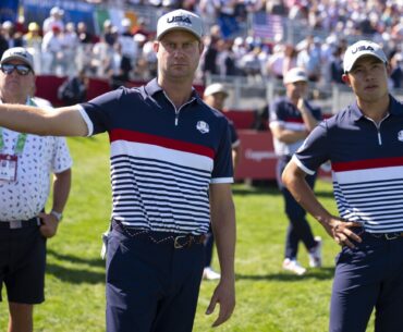 U.S. Ryder Cup captain Keegan Bradley sticking with plan, sticking with English and Morikawa