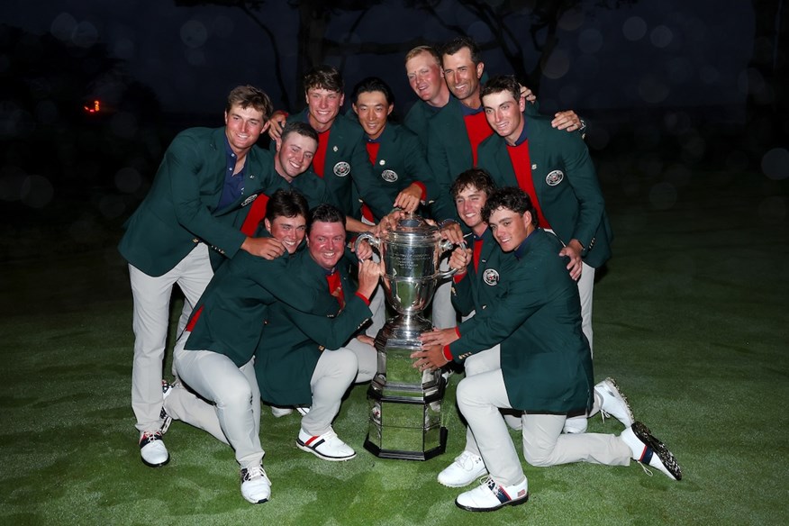 The United States team has now won the Walker Cup five times in a row.