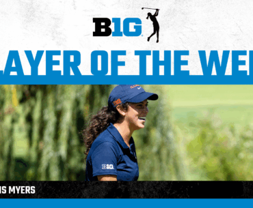 Illinois' Myers Sweeps Big Ten Women's Golf Weekly Awards